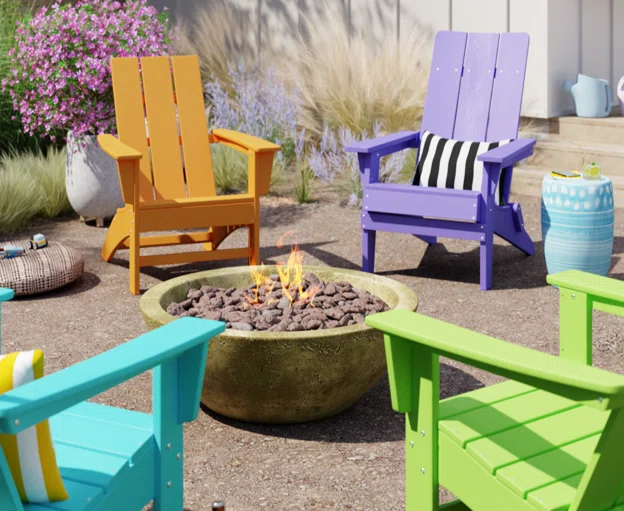 Adirondack chairs
