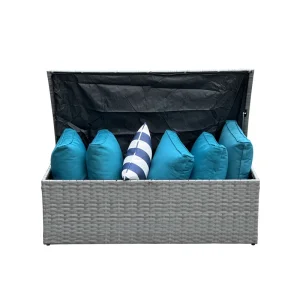 Arlington Outdoor Wicker 7 Person Seating Group with Cushions