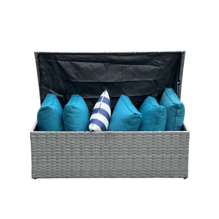 Arlington Outdoor Wicker 7 Person Seating Group with Cushions