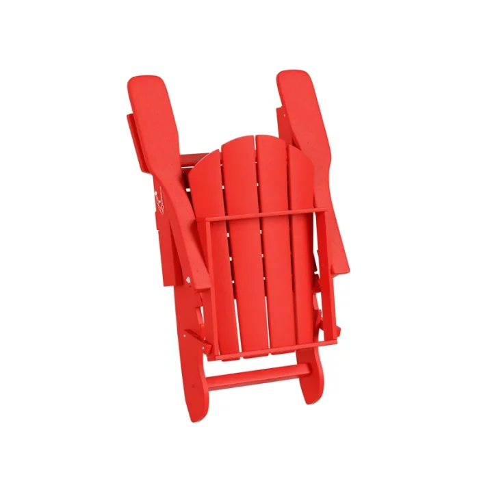 Elland HDPE Folding Adirondack Chair (Set of 4)