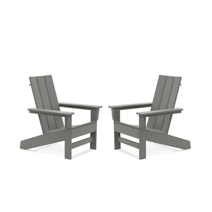 Ratcliff All-Weather HDPE Adirondack Chair Set of 2