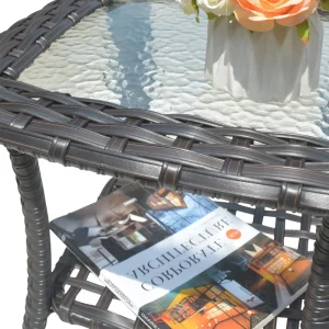 Tommy 6 Piece Wicker/Rattan Sofa Seating Group with Cushions